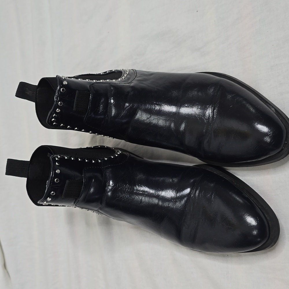 Zara Black Boots Sz 35
